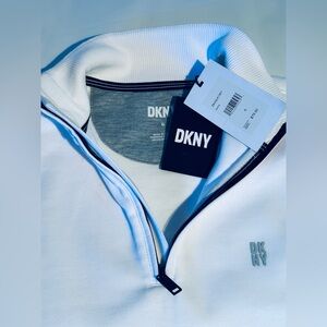 NWT DKNY White Sweatshirt Sz S